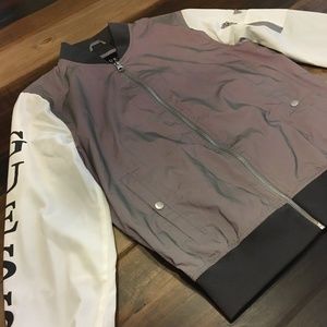 Guess Reflective Bomber Jacket